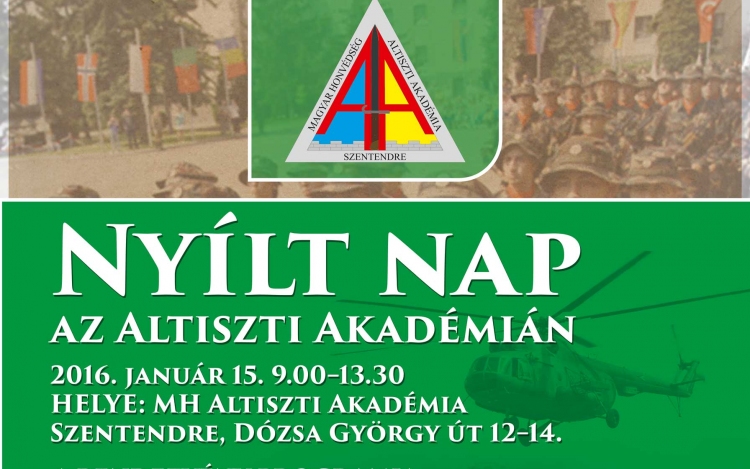 Nyílt nap az Altiszti Akadémián