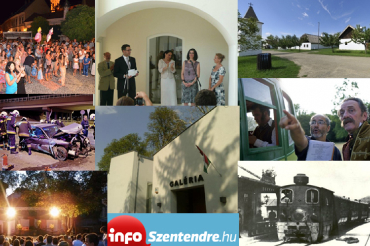 Szentendre Éjjel-Nappal, rendhagyó műsorok, kiállítások, ittas baleset – Heti hírek
