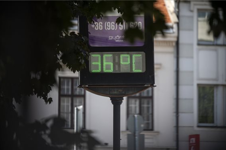 Hőség - BM: Kiadták a vörös kód figyelmeztetést
