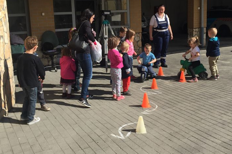 Pomázi ovisok a kapitányságon