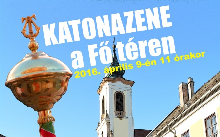 Katonazenekar a fő téren