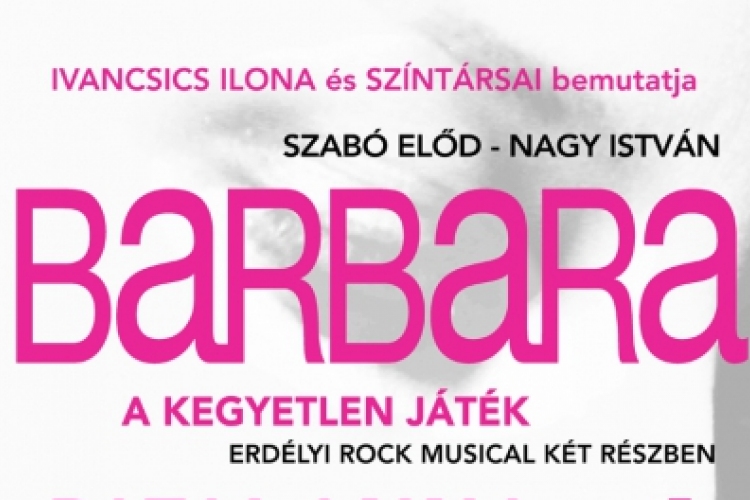 Ősbemutató Szentendrén – Barbara című musical szombaton