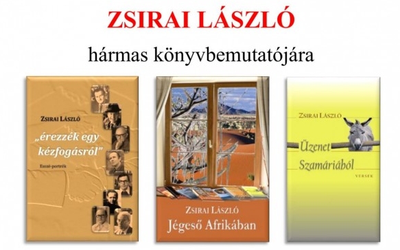 Zsirai László hármas könyvbemutatója