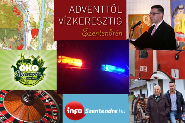 Csatornázás, besurranók, háztűz, adventi programok – heti hírek