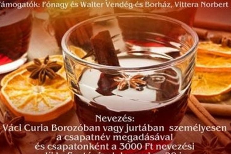 Váci forraltbor-főző verseny immár hatodszor